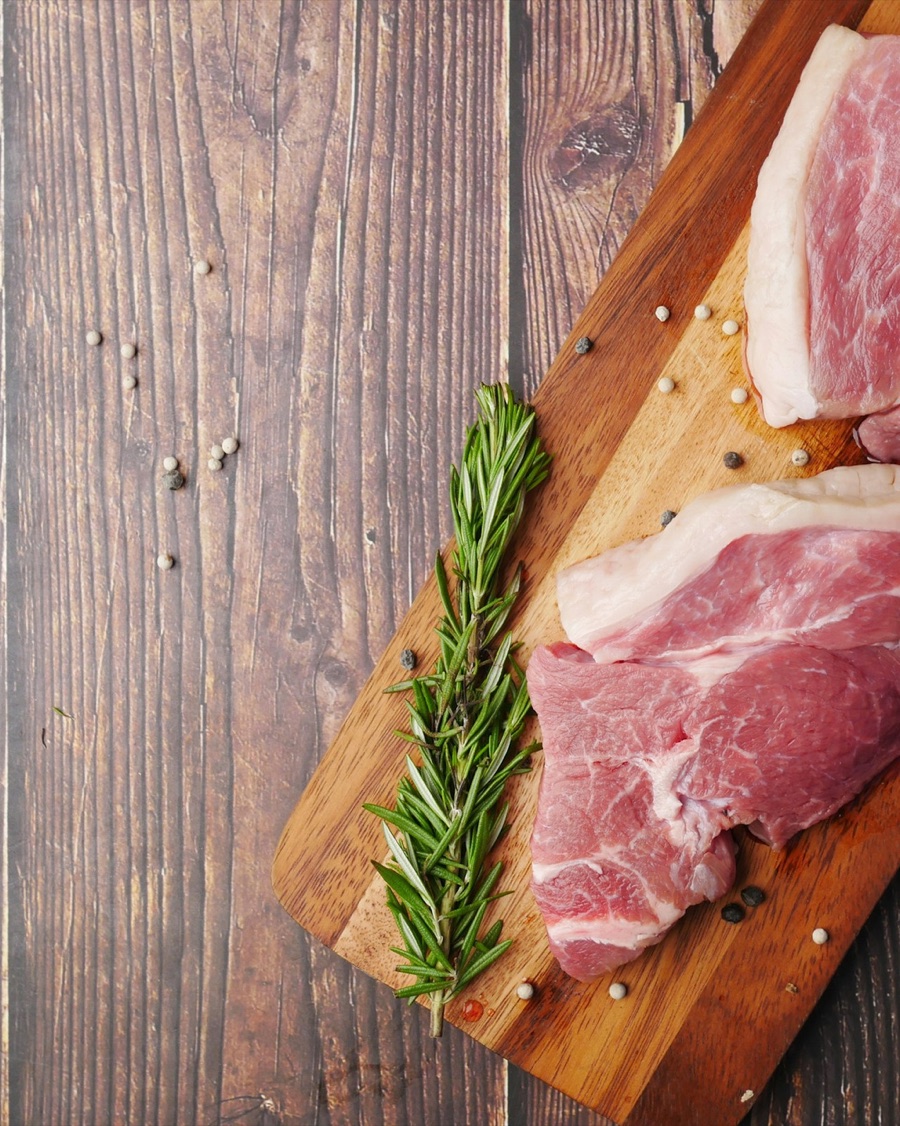 Marinated pork treated with an Additiv phosphate system