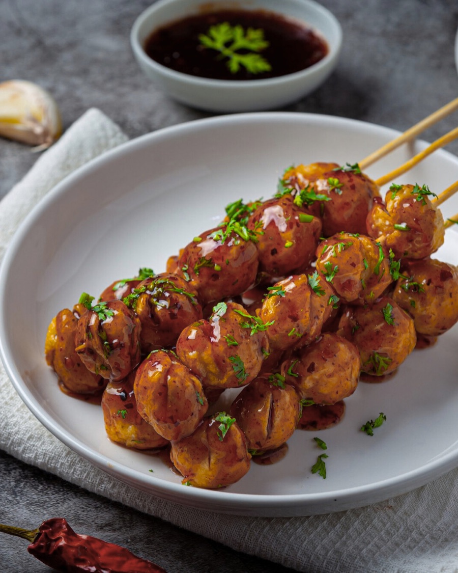 Meatballs made with an Additiv phosphate system