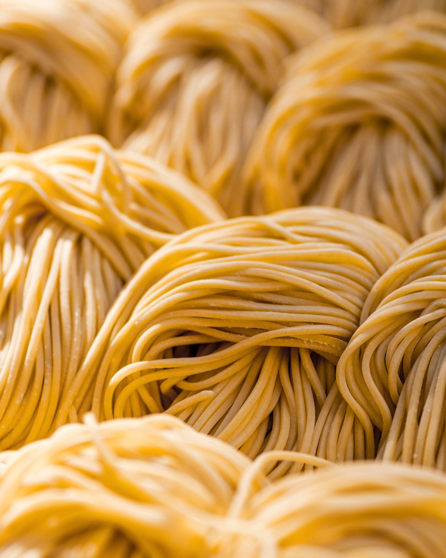 Noodles made with an Additiv phosphate system